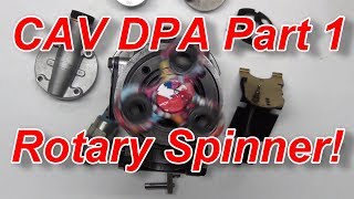 How a Diesel Injector Pump works CAV DPA Build Part 1 [upl. by Gracie621]