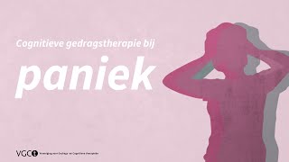 Cognitieve gedragstherapie cgt bij paniek [upl. by Cacilia]