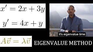 8 Eigenvalue Method for Systems  Dissecting Differential Equations [upl. by Ramyaj924]