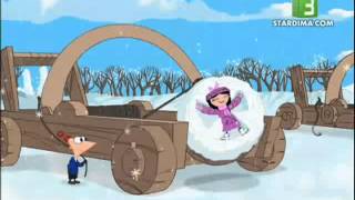 Phineas and Ferbs Christmas Vacation Intro Arabic [upl. by Dorry988]