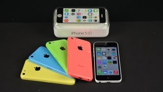 Apple iPhone 5c Unboxing Demo amp Benchmarks [upl. by Gemma]