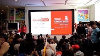 Nintendo Direct E3 2019 Live Reactions at Nintendo NY [upl. by Atinihc]