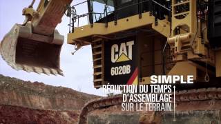 Présentation de la Pelle chargeuse hydraulique 6020B Cat® [upl. by Bilski304]