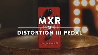 MXR Distortion 3 Pedal  Reverb Demo Video [upl. by Cutcliffe]