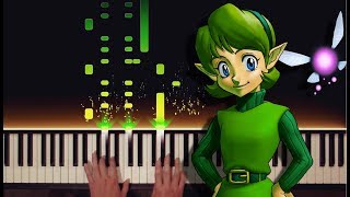 Zelda The Lost WoodsSarias Song Piano Scherzo Variations [upl. by Eduard]