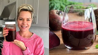 How to Make Beet Juice in a Juicer  DETOX RECIPE [upl. by Eng]