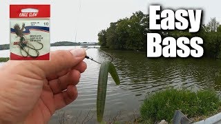 Easy Bass Fishing for ANYONE  Affordable Fishing for Beginners [upl. by Gaby]