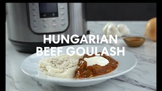 Instant Pot Hungarian Beef Goulash [upl. by Couture]