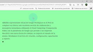 Cómo usar el lector envolvente Inmersive Reader de Microsoft en Documentos de Google [upl. by Yellat]