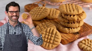 Easy Delicious Peanut Butter Cookies [upl. by Nailluj]