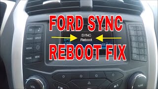 Ford Sync Bluetooth Fix [upl. by Annayk619]