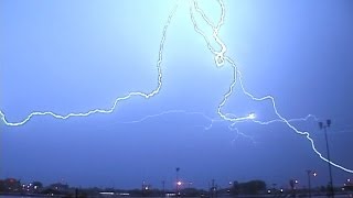 Lightning at Night SuperCompilation one HOUR of bolts and thunder [upl. by Batha]