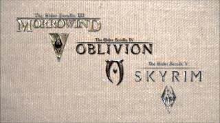 The Elder Scrolls III  V Main Themes  Morrowind Oblivion Skyrim [upl. by Aneen]