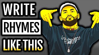 How To Rhyme Better In Rap Your FIRST Lesson How To Rap For Beginners [upl. by Nnylatsyrc992]