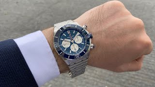 Breitling SUPERChronomat B01 44 mm blue [upl. by Irual]