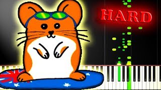 THE HAMPSTERDANCE SONG  Piano Tutorial [upl. by Eelitan]