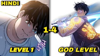 14 A Losers Journey to Legend The Strange Website That Unlocked His Power  Manhwa Recap Hindi [upl. by Krik]