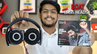 Boat Bassheads 900 Headphone Unboxing amp Review Best Wired Headphone Under 800 Rs [upl. by Una]