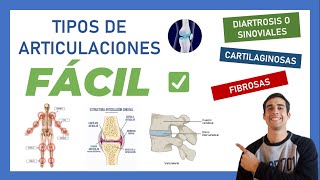 ✅ 2 ARTICULACIONES  QUE SON  TIPOS  CLASIFICACIÓN Facil Rapido Sencillo [upl. by Palgrave860]