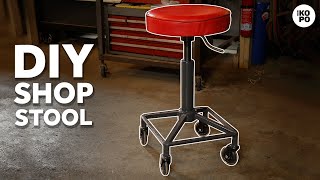 DIY Shop Stool Build  With Adjustable Height [upl. by Feld]