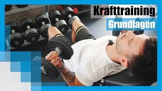 Krafttraining für Anfänger Die Basics für effektiven Muskelaufbau 💪 [upl. by Nika]