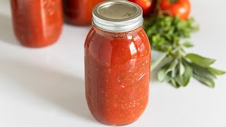 How to Can Spaghetti Sauce [upl. by Codee]