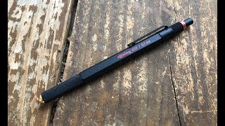 The Rotring 800 Mechanical Pencil A Quick Shabazz Review [upl. by Shanie]