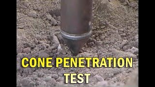 Cone Penetration Test2001 [upl. by Leuqram]