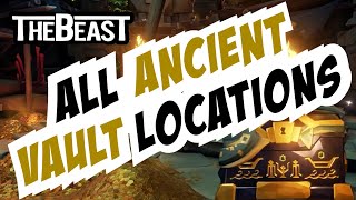 All VAULT LOCATIONS for the Vaults of the Ancients update  SEA OF THIEVES [upl. by Leamse274]