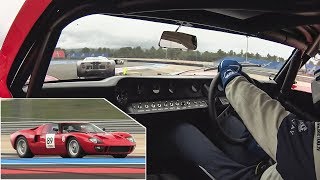 Ford GT40 Mk1 at Circuit Paul Ricard OnBoard Accelerations amp Sound [upl. by Delwin916]