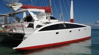 How to build a sailing catamaran from nothing Sailing Mangrove Charlie [upl. by Ilarin9]