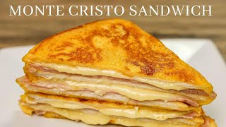 Easy Monte Cristo Sandwich Recipe [upl. by Kurman509]