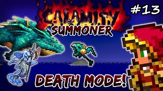 Leviathan in DEATH MODE Terraria Calamity 15 Summoner Class Lets Play  Ep 13 Draedon Update [upl. by Xenos]