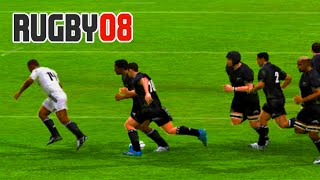 EA Sports Rugby 08 Gameplay First time in years [upl. by Redwine]