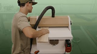 DIY Homemade Drum Sander  Woodbrew [upl. by Byran]