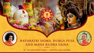 Navaratri Celebrations Day 10 Morning  Live From Muddenahalli  24 October 2023 [upl. by Dihsar222]