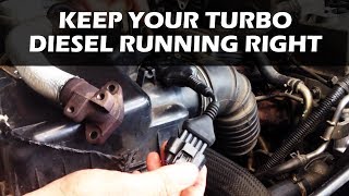 How to fix EGR Soot Buildup in a Turbo Diesel [upl. by Kelsi]