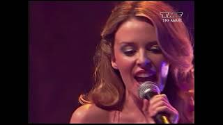 Kylie Minogue  On A Night Like This TMF Awards 2000  Remastered [upl. by Aubree61]