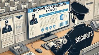 TUTORIAL INFORME  REDACCIÓN VIGILANCIA SEGURIDAD PRIVADA [upl. by Nevram519]