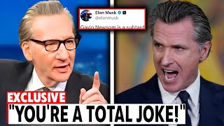 Bill Maher Takes Down Gavin Newsom in Heated Debate—Audience Left Stunned [upl. by Caassi]