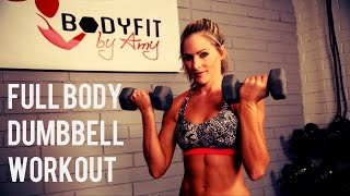 30 Minute Full Body Dumbbell Workout [upl. by Buckler190]