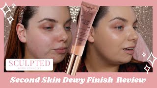 Sculpted By Aimee Second Skin Dewy foundation Review amp Demo [upl. by Jacky]