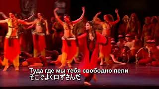 Половецкие пляски韃靼人の踊りと合唱日本語訳 [upl. by Sorci]