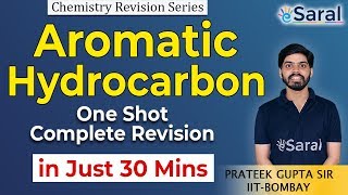 Aromatic Hydrocarbons One Shot Revision Chemistry Class 11 NEET JEE  eSaral  Prateek Sir [upl. by Enidlareg]