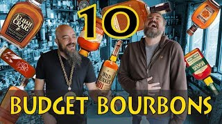 Top 10 Budgetish Bourbons according to whiskey lovers [upl. by Ahsi50]