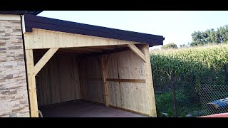 Projekt Wiata Garażowa 2020 r w siedem Dni how I build a carport [upl. by Durrett]