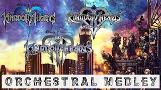 Kingdom Hearts Orchestral Medley  KH1 KH2 amp KH3 [upl. by Ativahs]