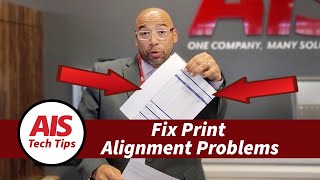 Fix Print Alignment Problems [upl. by Emilie459]