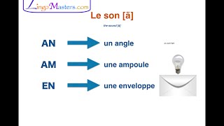 Learn French Pronunciation part 2  Nasal Vowels Les voyelles nasales du français [upl. by Mcdonald657]