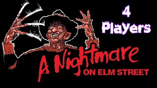 4Player Nightmare on Elm Street NES James and Mike Mondays [upl. by Eseilanna932]